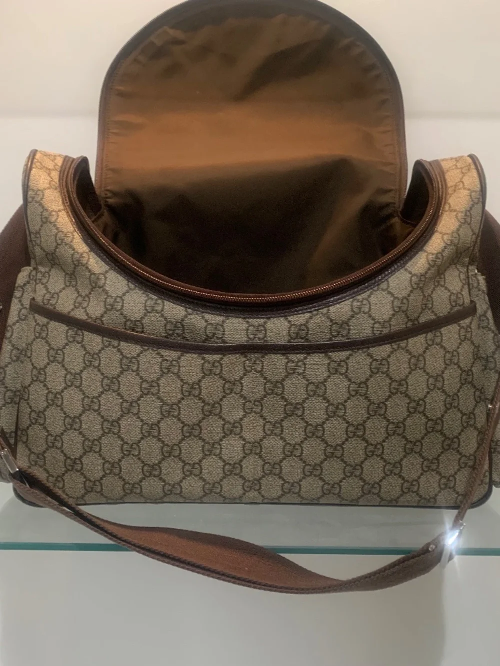 Gucci diaper bag